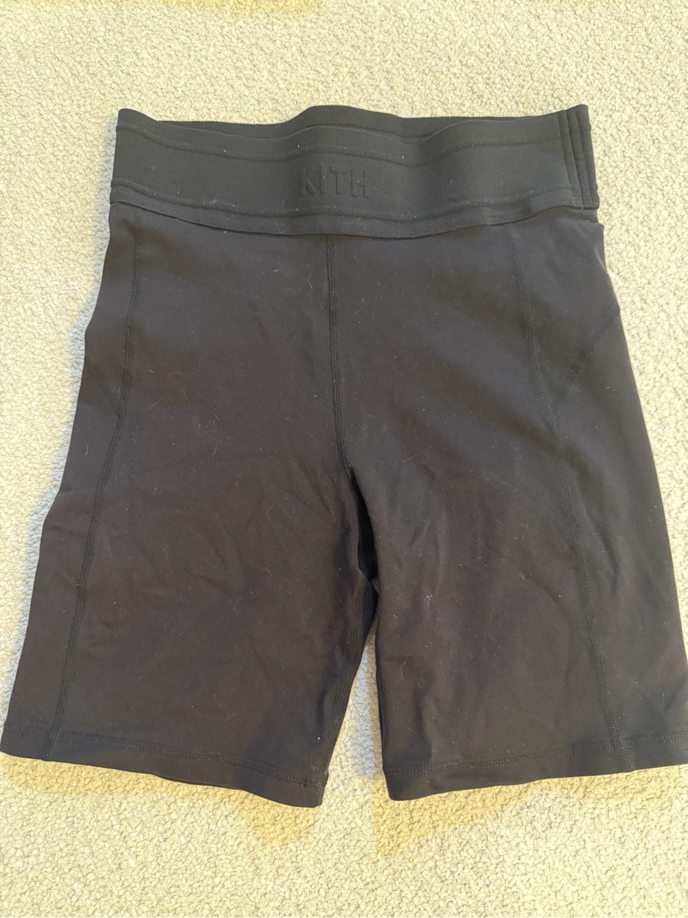 Kith Black High-Rise Bike Shorts